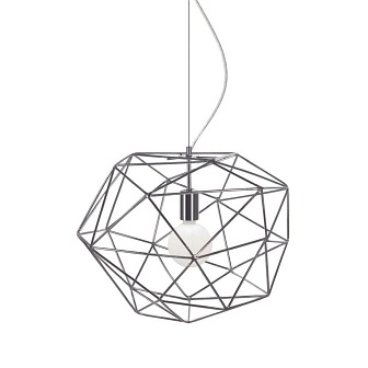 Duża lampa z drutu Diamond chrom 50cm